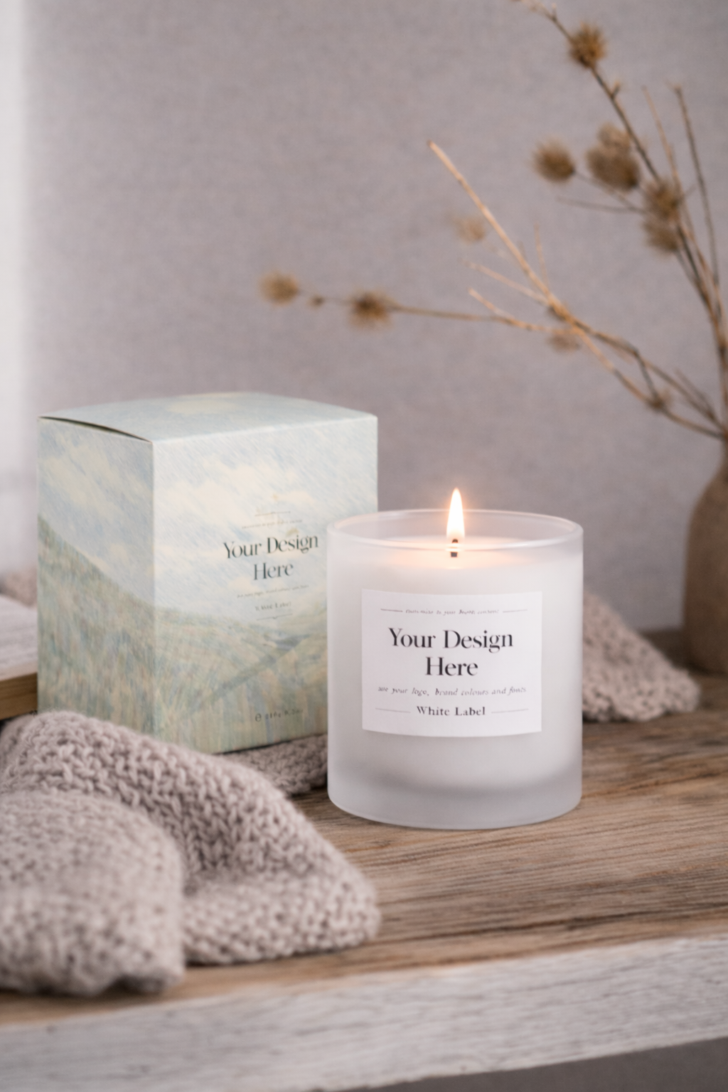 White Label Candle (240g / 30cl)